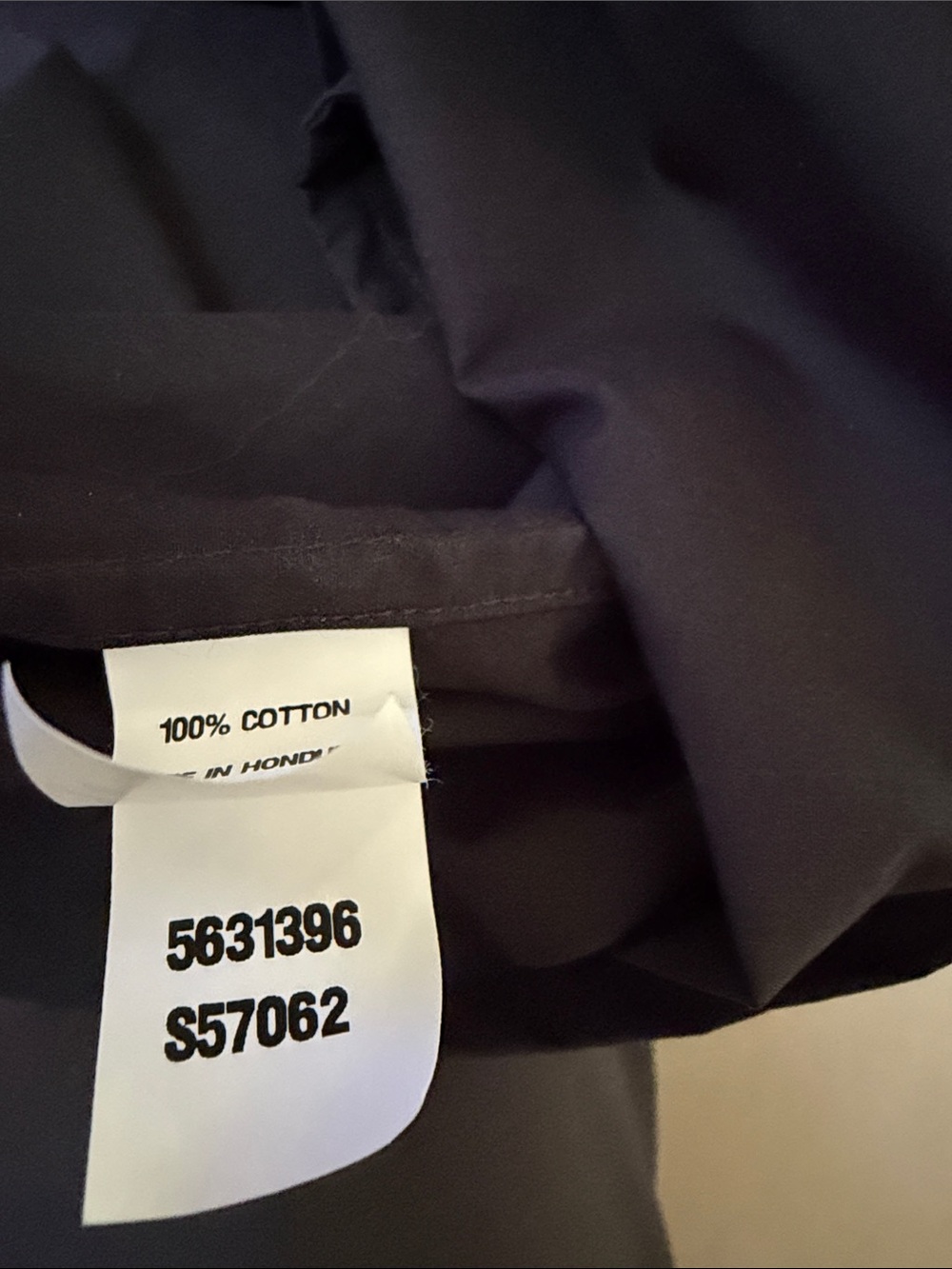 Ann Mashburn Anaya Popover black cotton poplin dress size small - Picture 9 of 9
